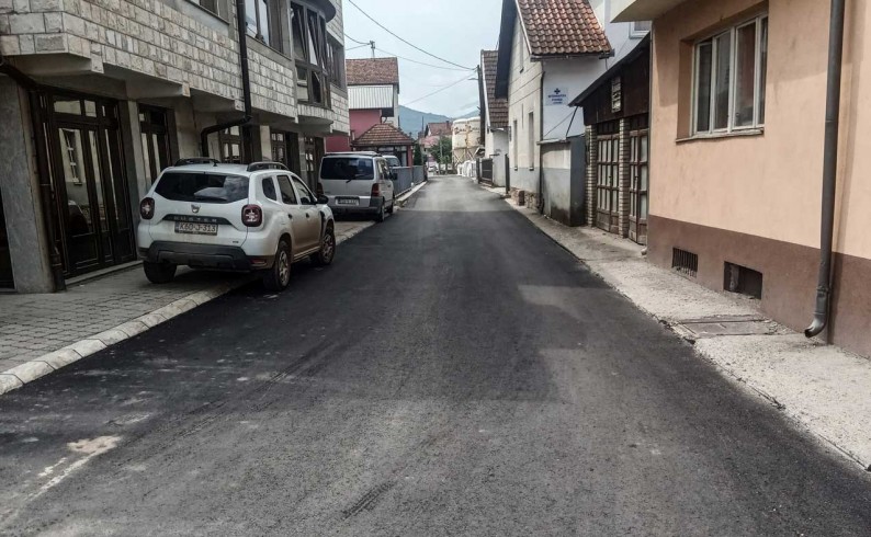 Završeno asfaltiranje Krajiške, Kočićeve i Drinske ulice