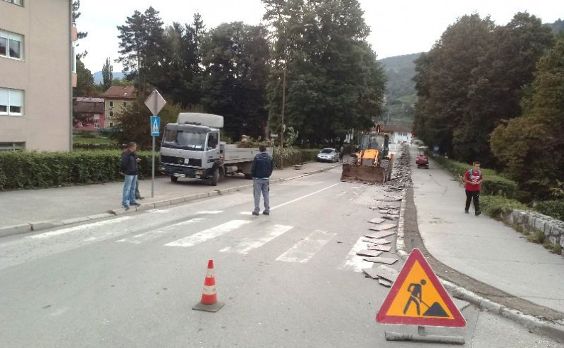 Počela rekonstrukcija Svetosavske ulice
