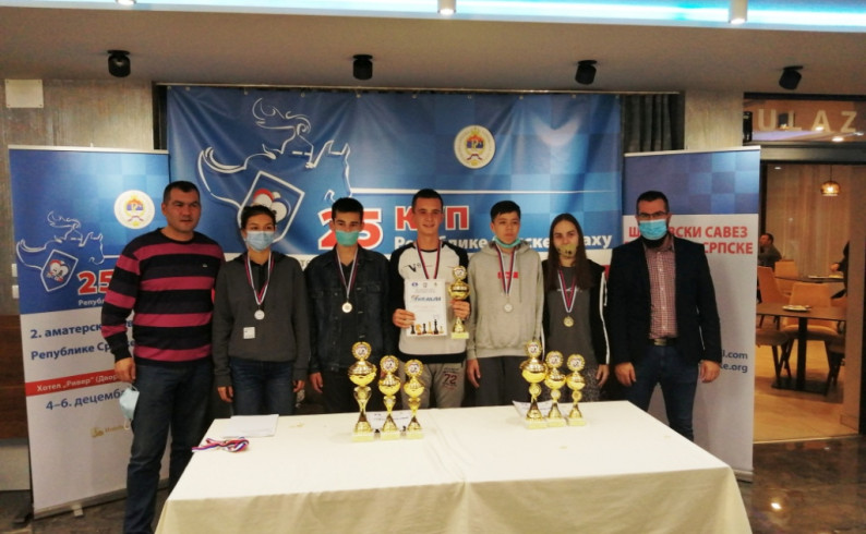 Šah: Omladinci “9. januara” najbolji u Kupu Srpske