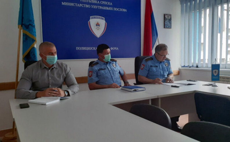 PU Foča: U aprilu manje krivičnih djela, povećan broj saobraćajnih nesreća