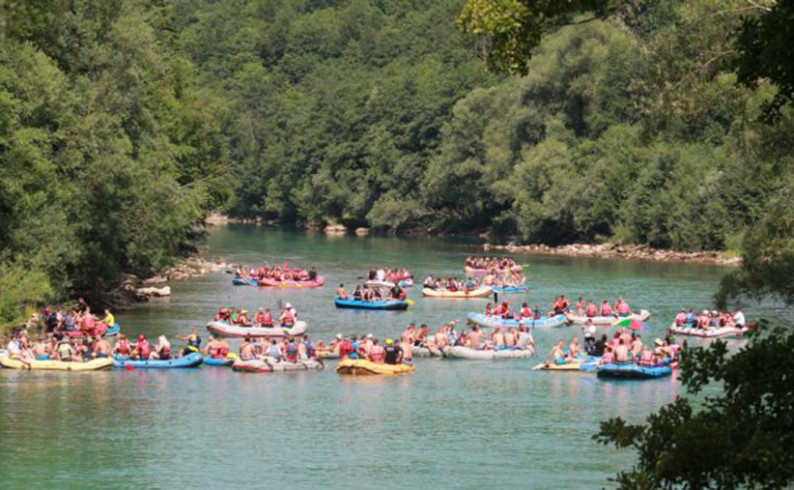 Gdje nastaje Drina, počinje avantura- regata sve brojnija