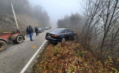 Sudar na putu Foča-Tjentište, povrijeđen Luka Petrović