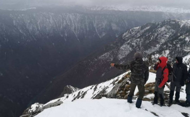 Planinari, kroz dubok snijeg, 14. put pohodili staze Arsenija Arsenića