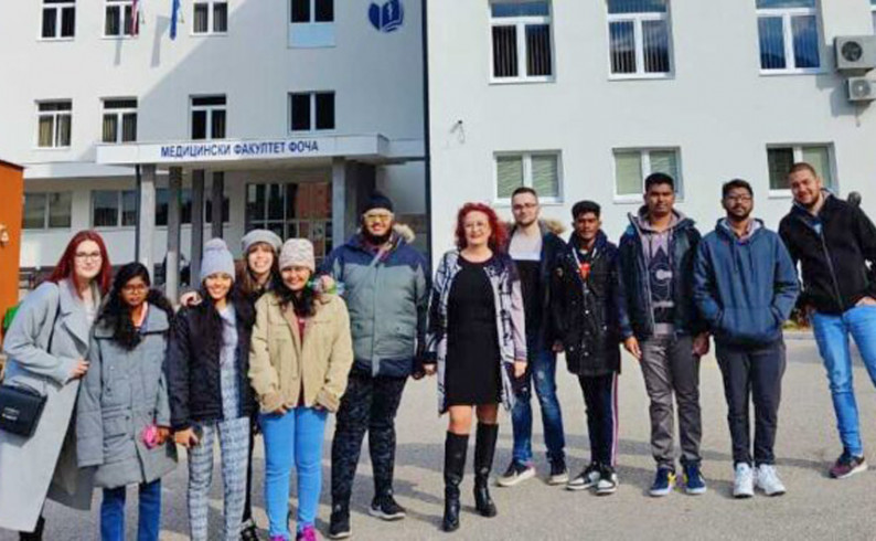 Medicinski fakultet Foča: Stigli studenti iz Indije