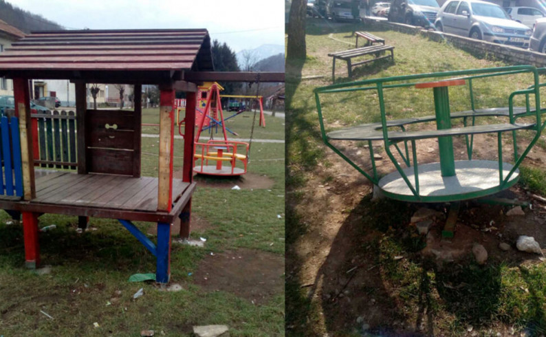 Oštećena dječija igrališta, Opština najavljuje sanaciju i izgradnju novih