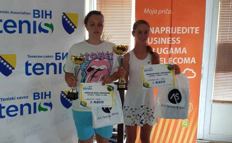 Tenis: Lana Miletić druga u BiH