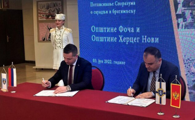 Bratimili se Foča i Herceg Novi