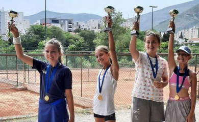 Tenis: Mia Vuković zlatna u Mostaru