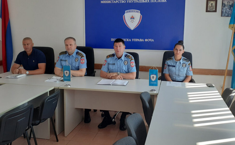 PU Foča: U prvoj polovini godine manje krivičnih djela i saobraćajnih nesreća