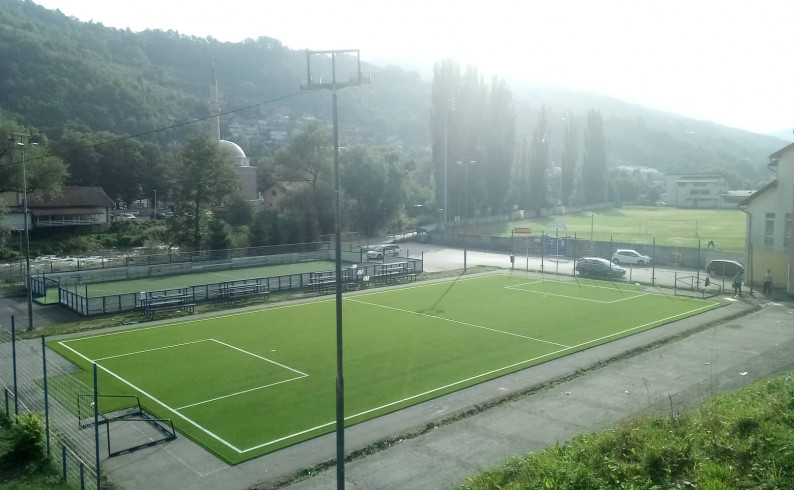 Uz podršku Vojvodine teren za mali fudbal dobio novu podlogu