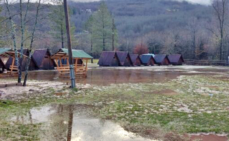 Nakon oblinih padavina šteta na području Foče do pola miliona maraka