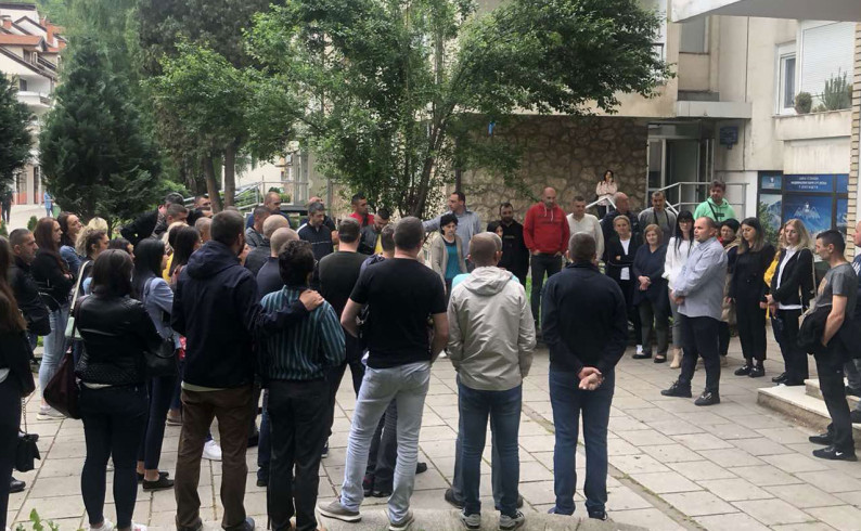 Nastavljeni protesti radnika Parka, slijedi okupljanje u Dolini heroja