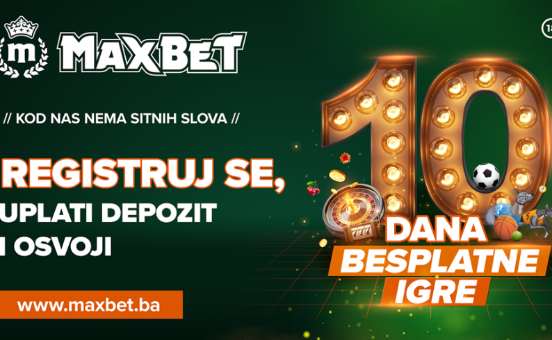 MAXBET je pripremio novi PAKET DOBRODOŠLICE!