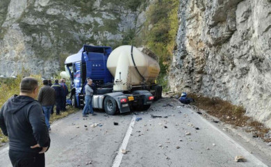 U prekidu saobraćaj od Višegrada prema granici sa Srbijom