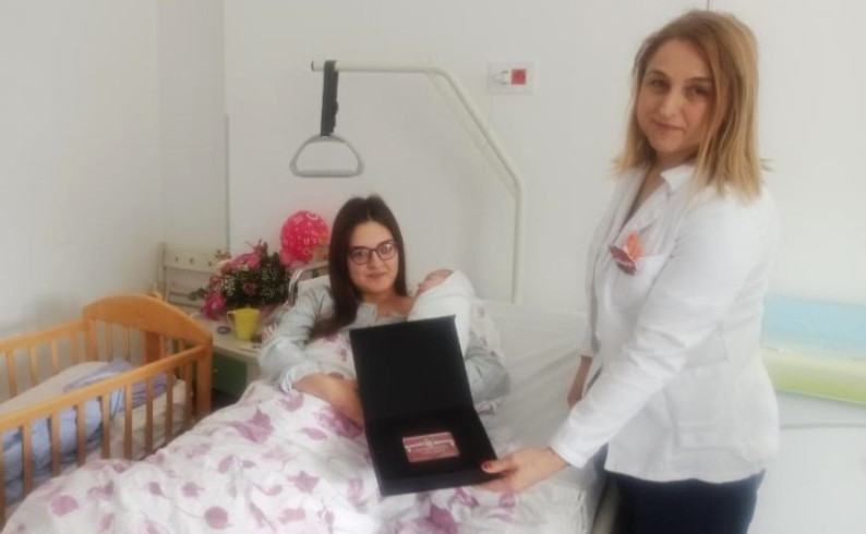 Iris Pavlović iz Foče uručen zlatnik