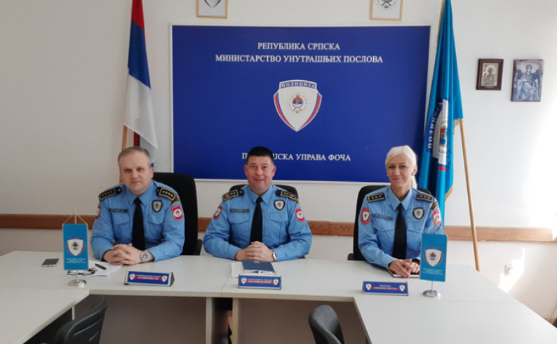 PU Foča: U januaru smanjen broj krivičnih djela