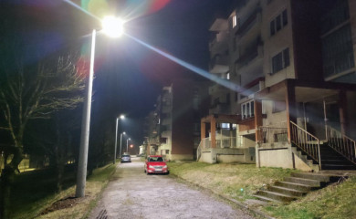 Nova javna rasvjeta za ulicu u Miljevini