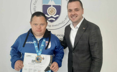 Prijem i nagrada za Gorana Kovačevića