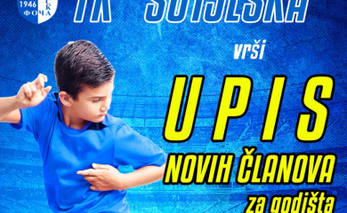 U toku upis u Sutjeskinu školu fudbala