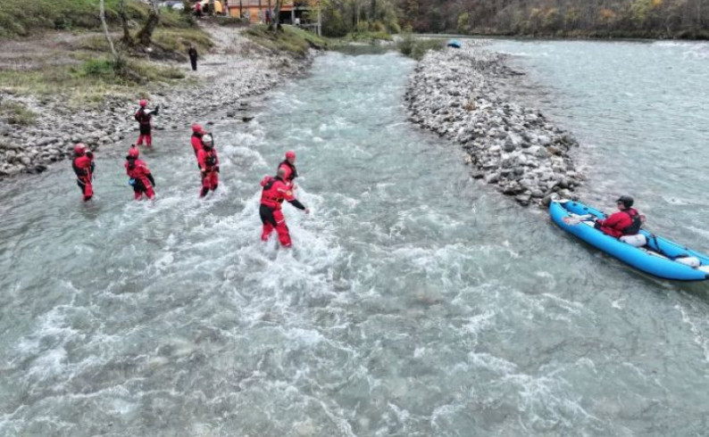 Vježba spasilaca iz Foče i Plužina za veću bezbjednost na turističkim destinacijama