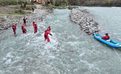 Vježba spasilaca iz Foče i Plužina za veću bezbjednost na turističkim destinacijama