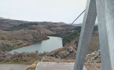 Nova atrakcija na jezeru Klinje kod Gacka